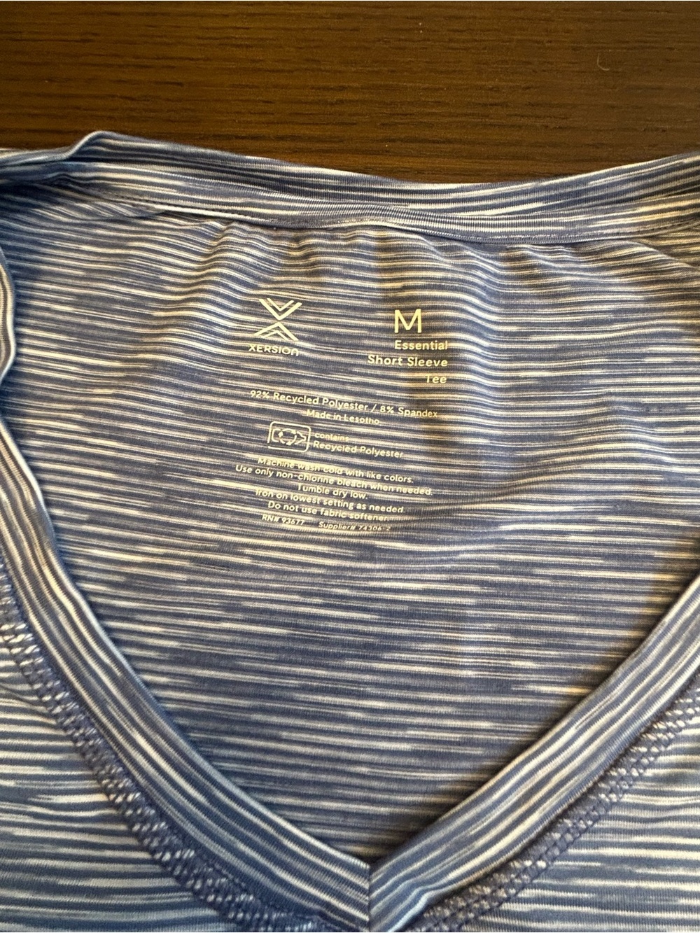 Xersion Essential Performance Tee Bundle 2 Medium Blue & Teal Shirts - Picture 3 of 8